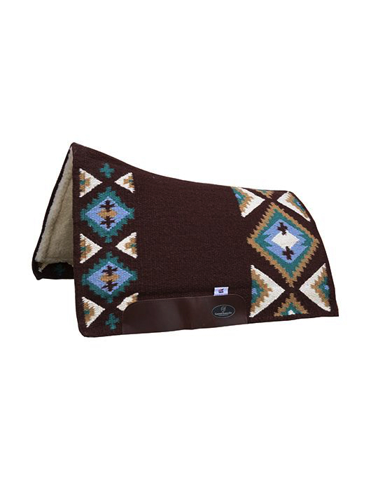 CSF westernpad 'Sol de Oaxaca Cream' Short, wol en comfort