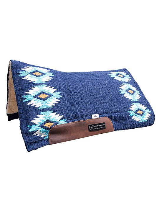 CSF westernpad 'Rancho Blue' Short, wol en comfort