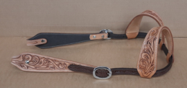 Cattleman's hoofdstel two tone leaf