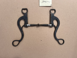 Luxe silver lifter snaffle showbit