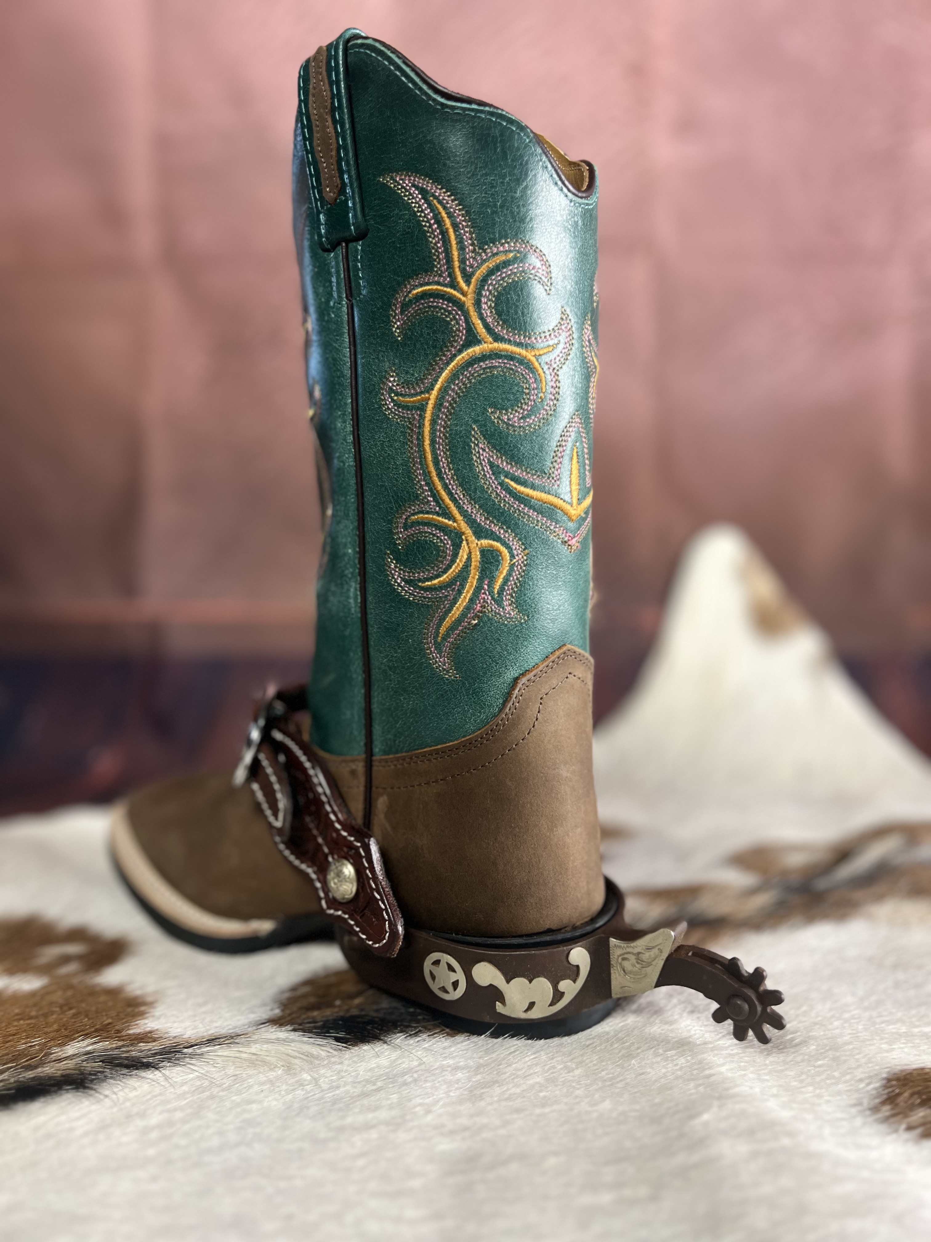 Old West dames western rijlaarzen / cowboyboots 18127