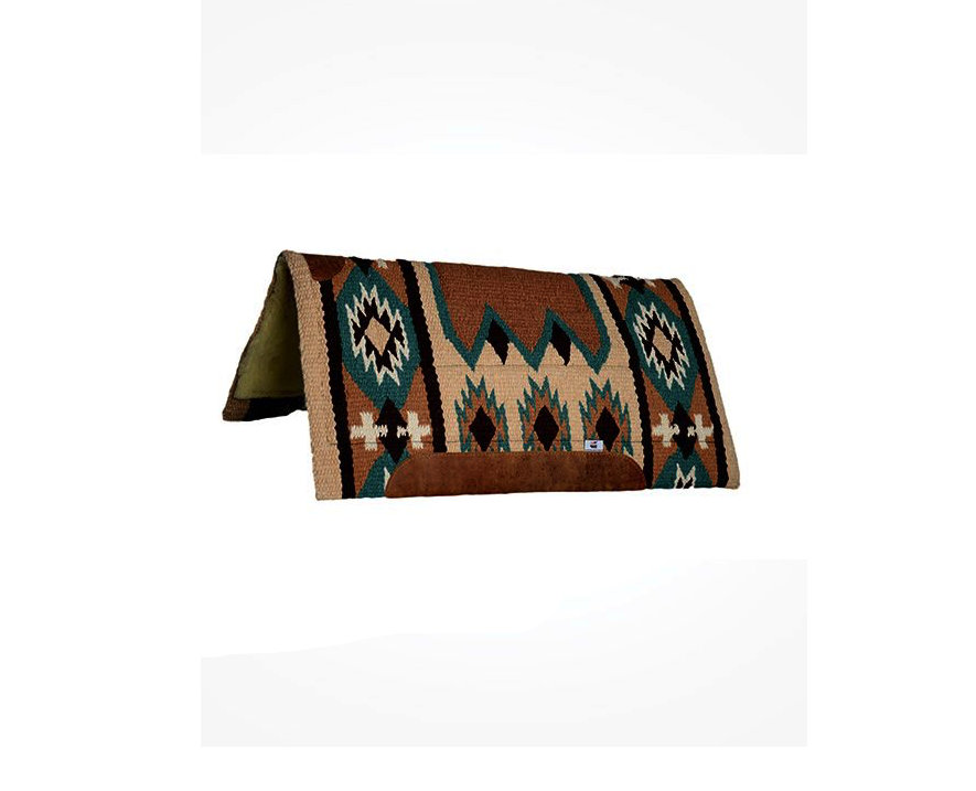 WI westernpad Dakota, handgeweven wollen pad