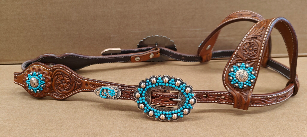 Western hoofdstel blue Bell special