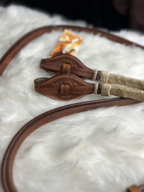 GVR reins met rawhide en quick-release