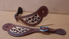 GVR spoorriemen leopard/luipaard