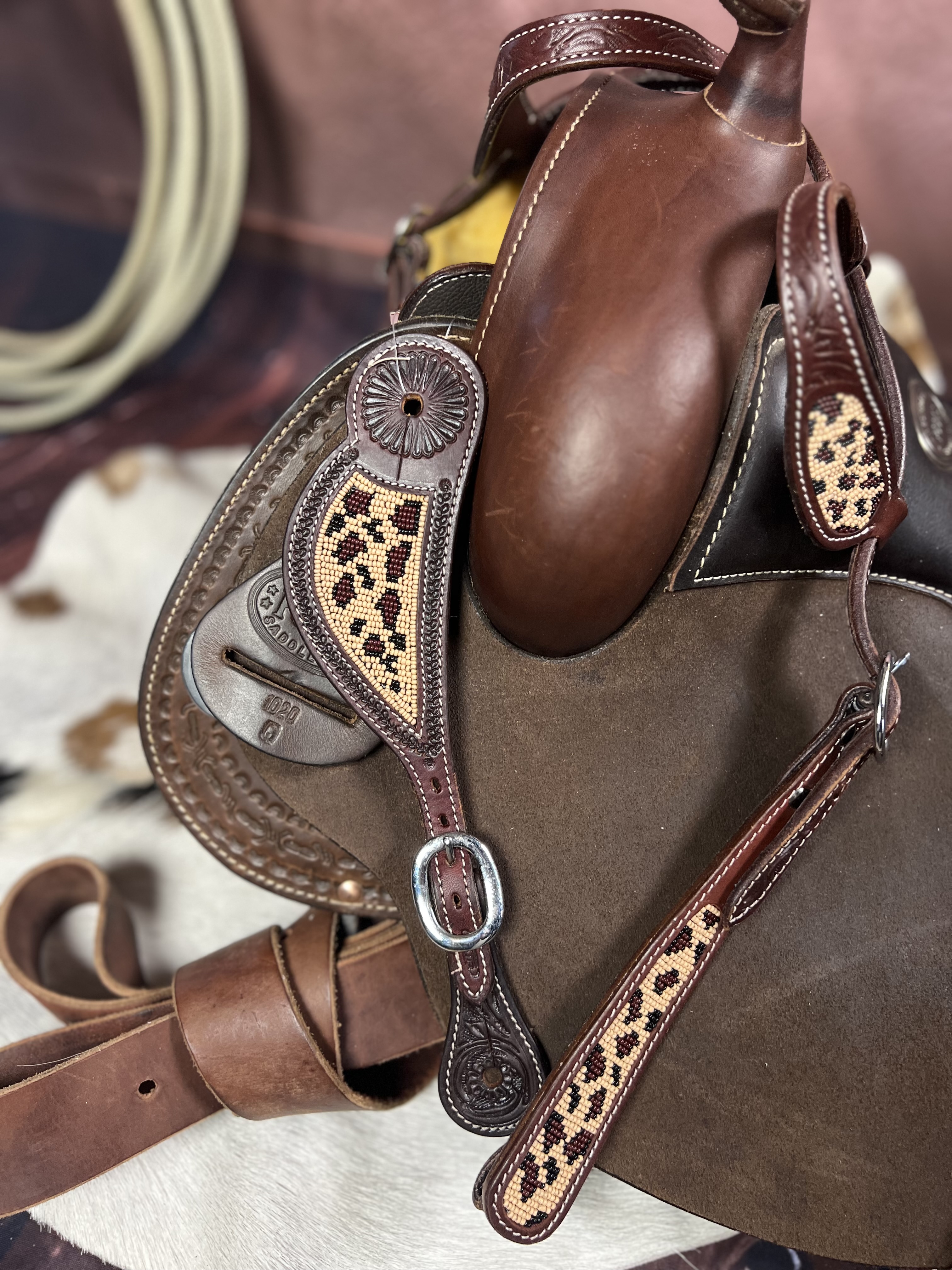 GVR western borsttuig leopard