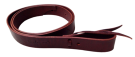Cattleman's lederen western tie strap