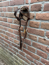 Zilver plated western showhoofdstel