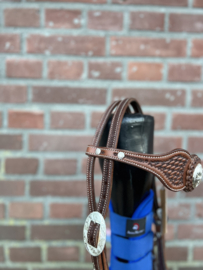 Cattleman's showheadstall Hansen bling