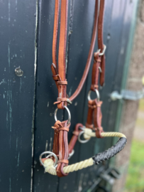 Sidepull rawhide single nose