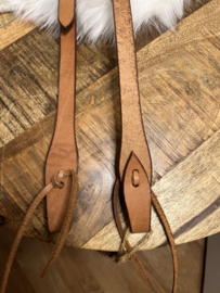 Cattleman's western hoofdstel rawhide