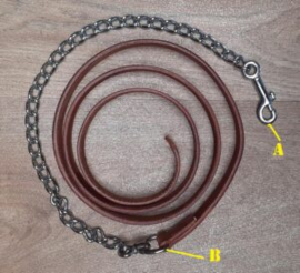 Halstertouw ketting