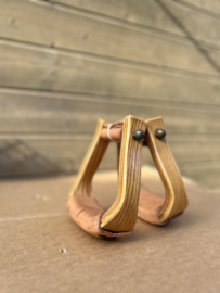 Luxe houten westernbeugels