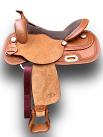 West Coast reiner westernzadel rough out seat