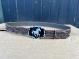 Western buckle voor broekriem Horse