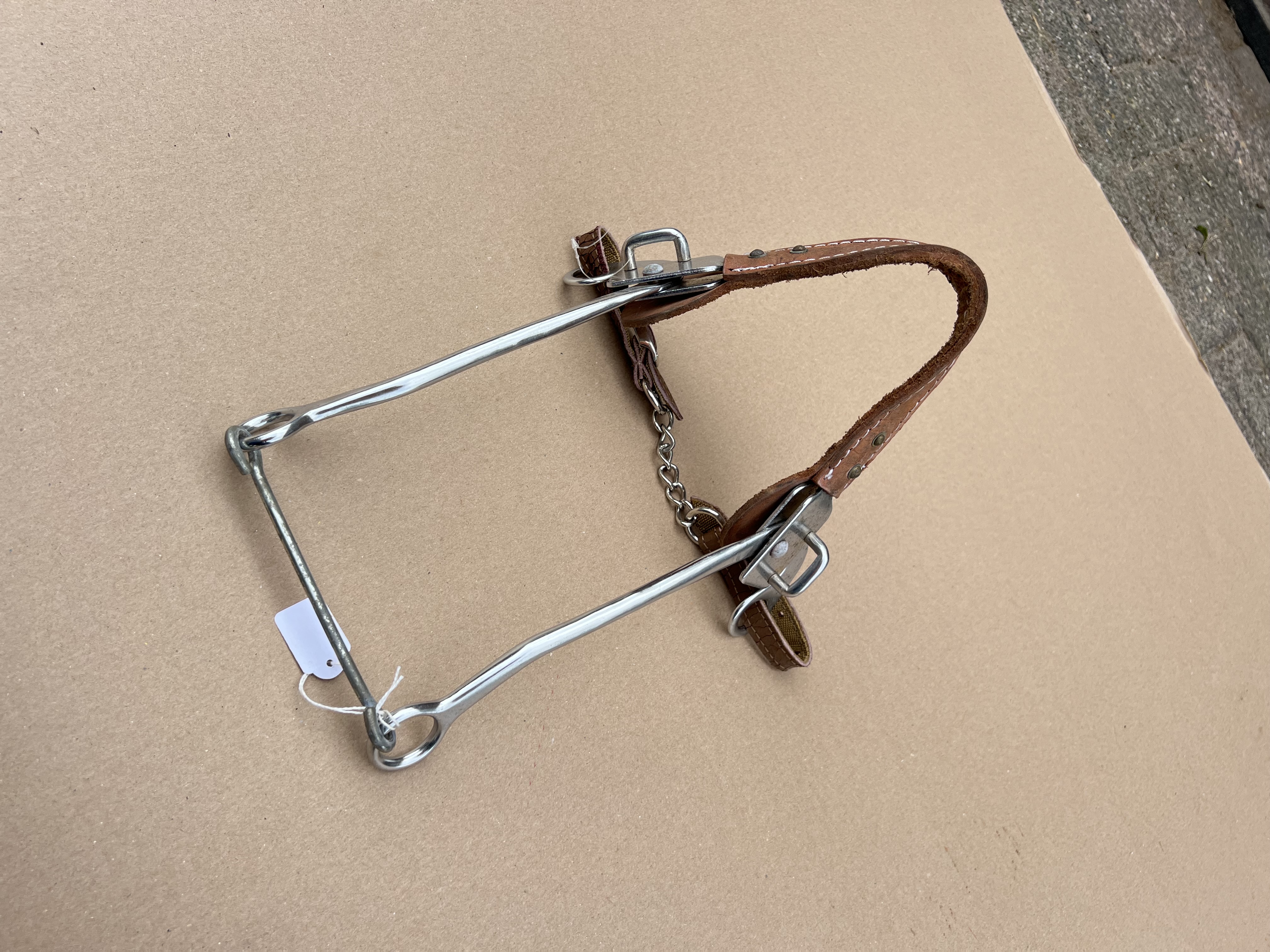 Hackamore voor bitloos rijden