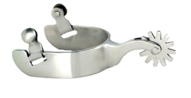 Pro stuff sporen RVS satin finish