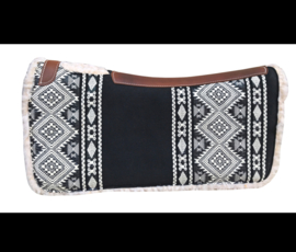 Arena Masters felt and wool pad ergonomisch Black&White