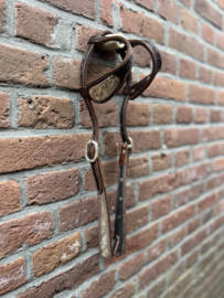 Zilver plated western showhoofdstel