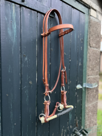 Sidepull rawhide single nose