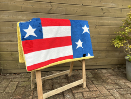 GVR westernpad USA flag met uitsparing
