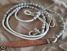 Buckaroo braiding Romal Reins luxe