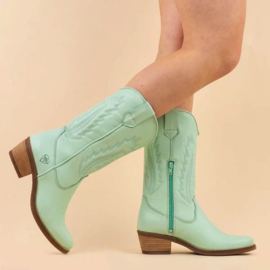 La Pintura dames western boots / cowboyboots varsy mint