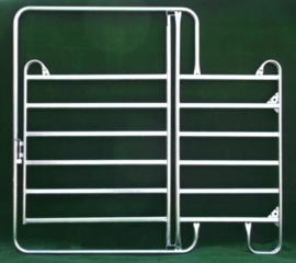 Cattleman's stalen doorpanels