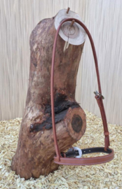Western neusriem /noseband flat