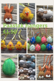 Paasttak hangers