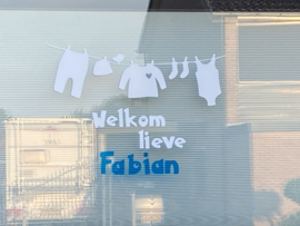 Waslijn met naam