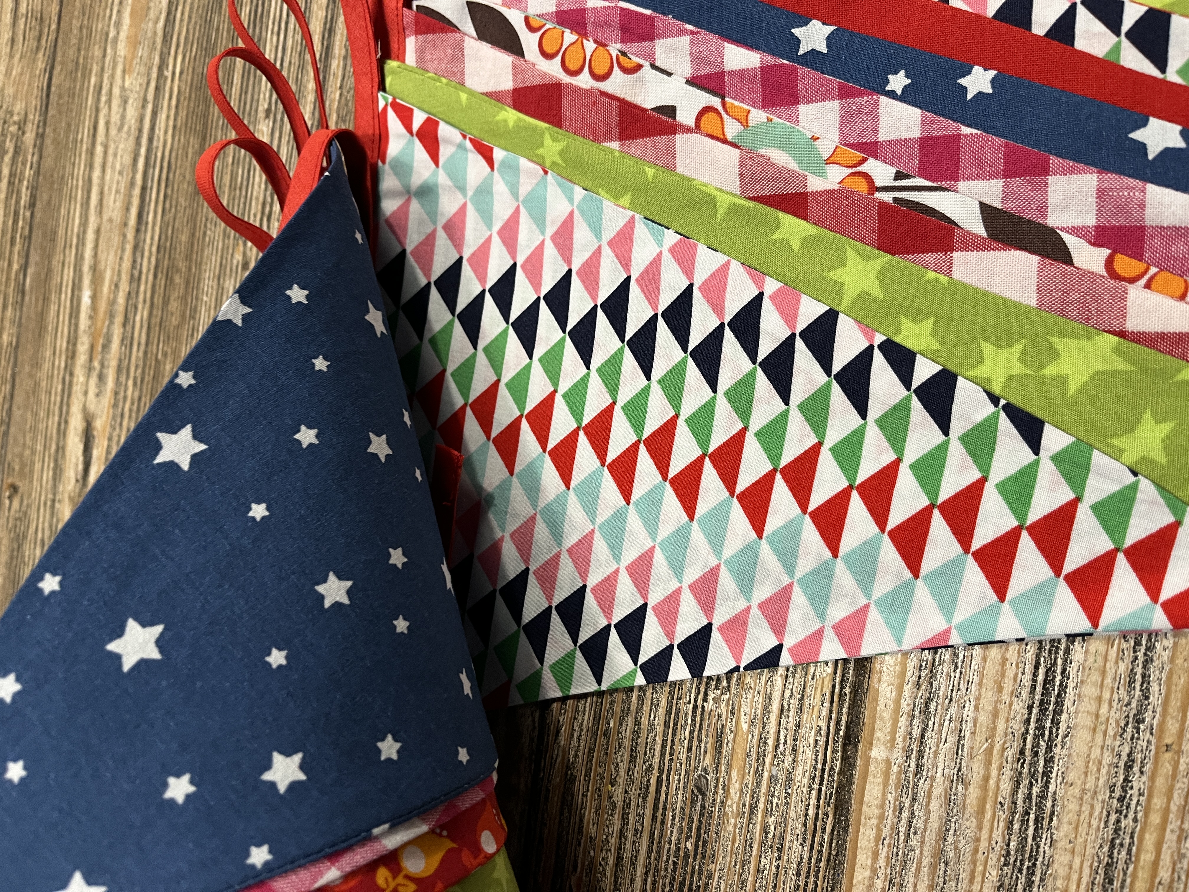 Rood/groen/blauw vrolijke kleuren