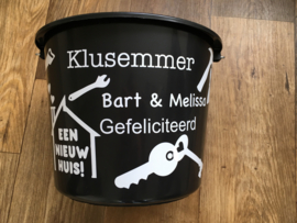 Klusemmer met eigen tekst