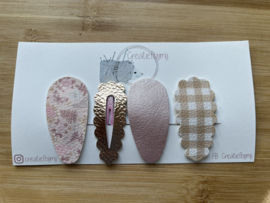 Roze/beige