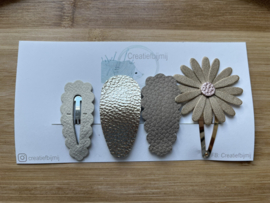 Goud/beige