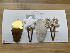 Goud/beige