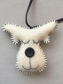 Eland hanger zwart/zwart