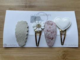 Beige/roze setje