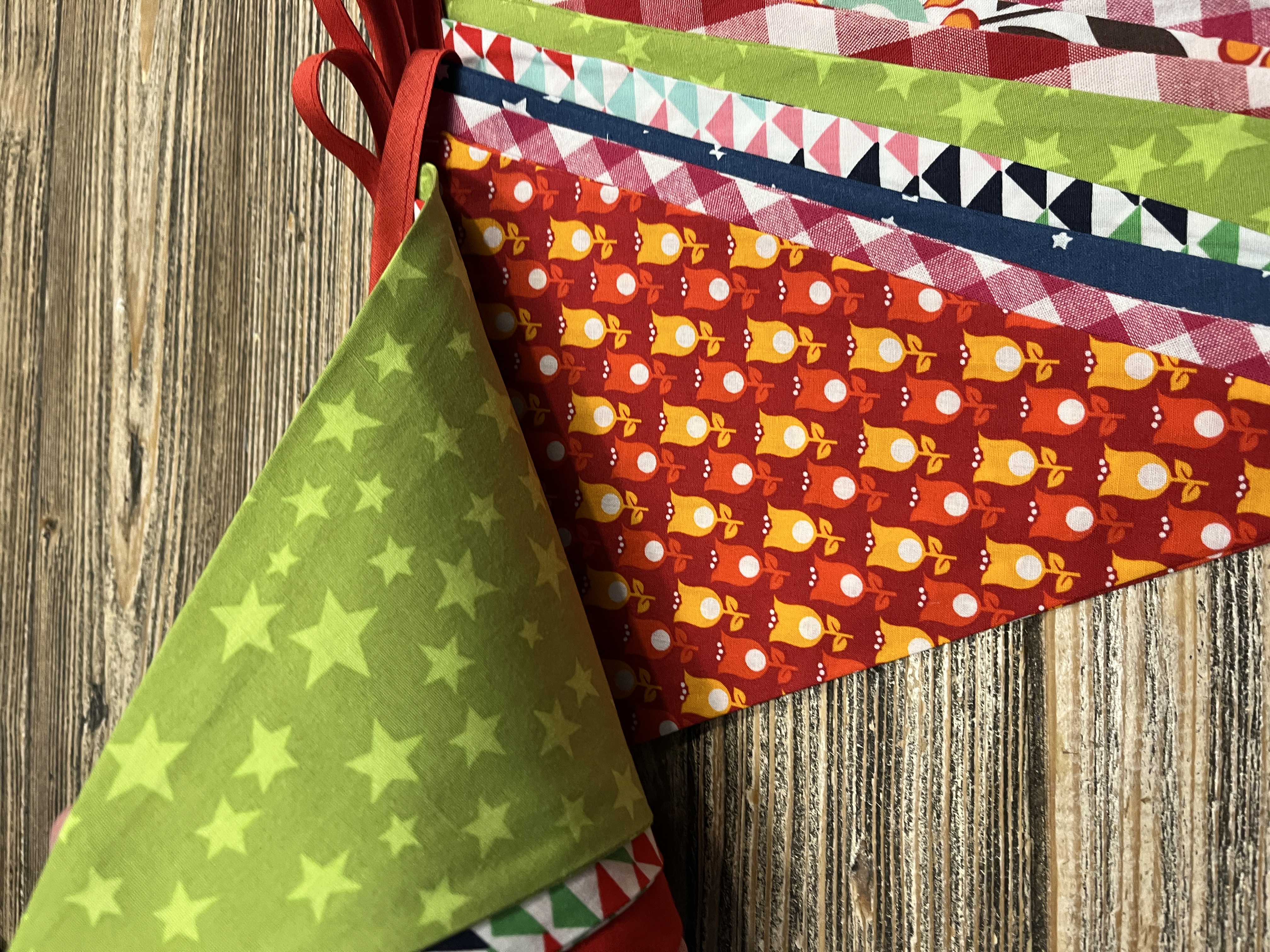 Rood/groen/blauw vrolijke kleuren