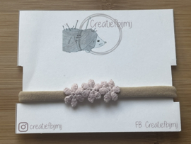 Oud roze mini bloem