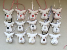 Eland hanger van vilt