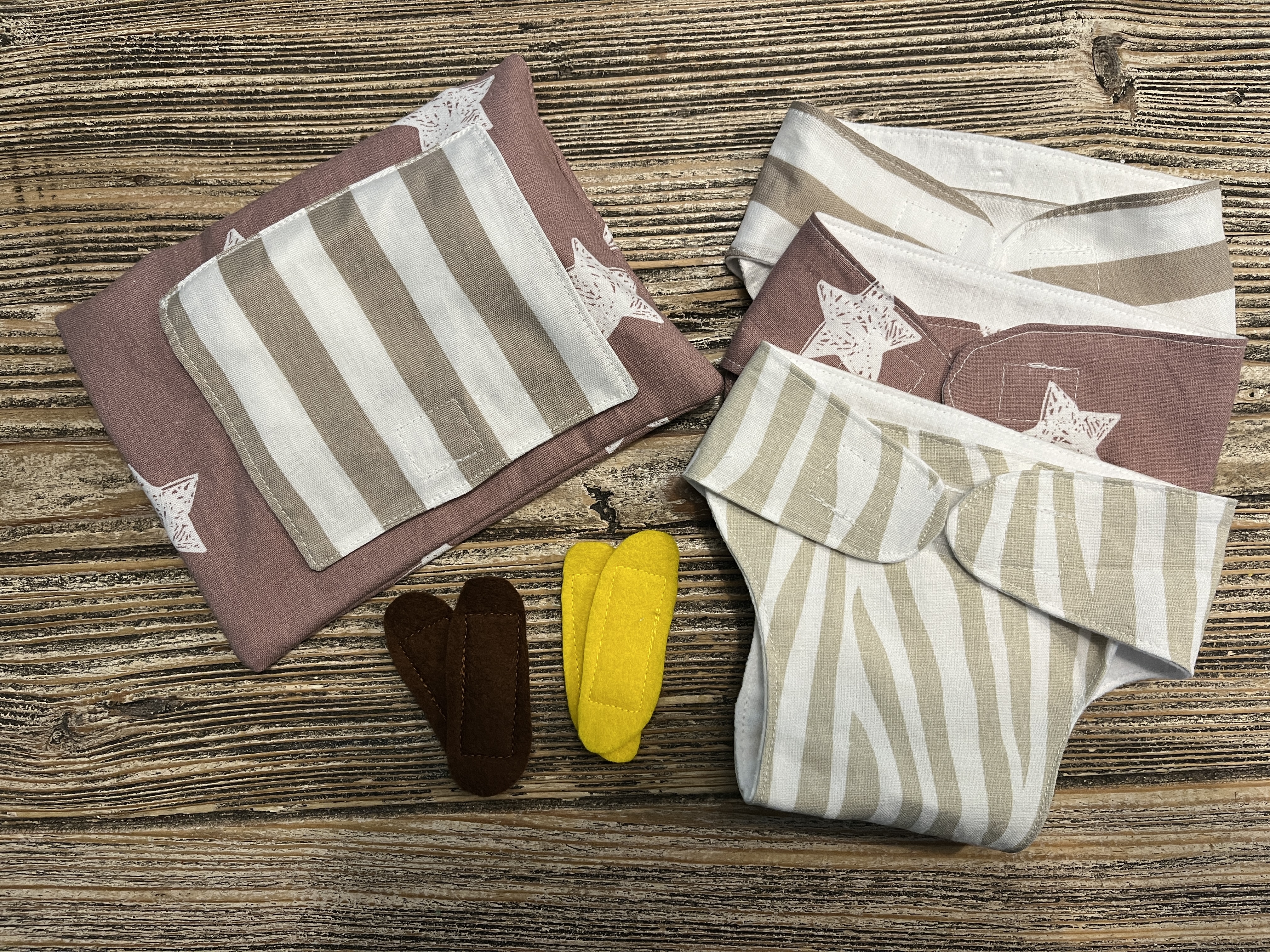 Beige/oud roze