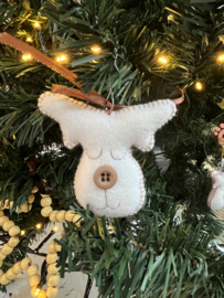 Eland hanger licht bruin/licht bruin