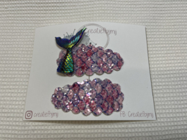 Zeemeermin roze/paars