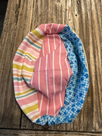 Roze/blauw/groen
