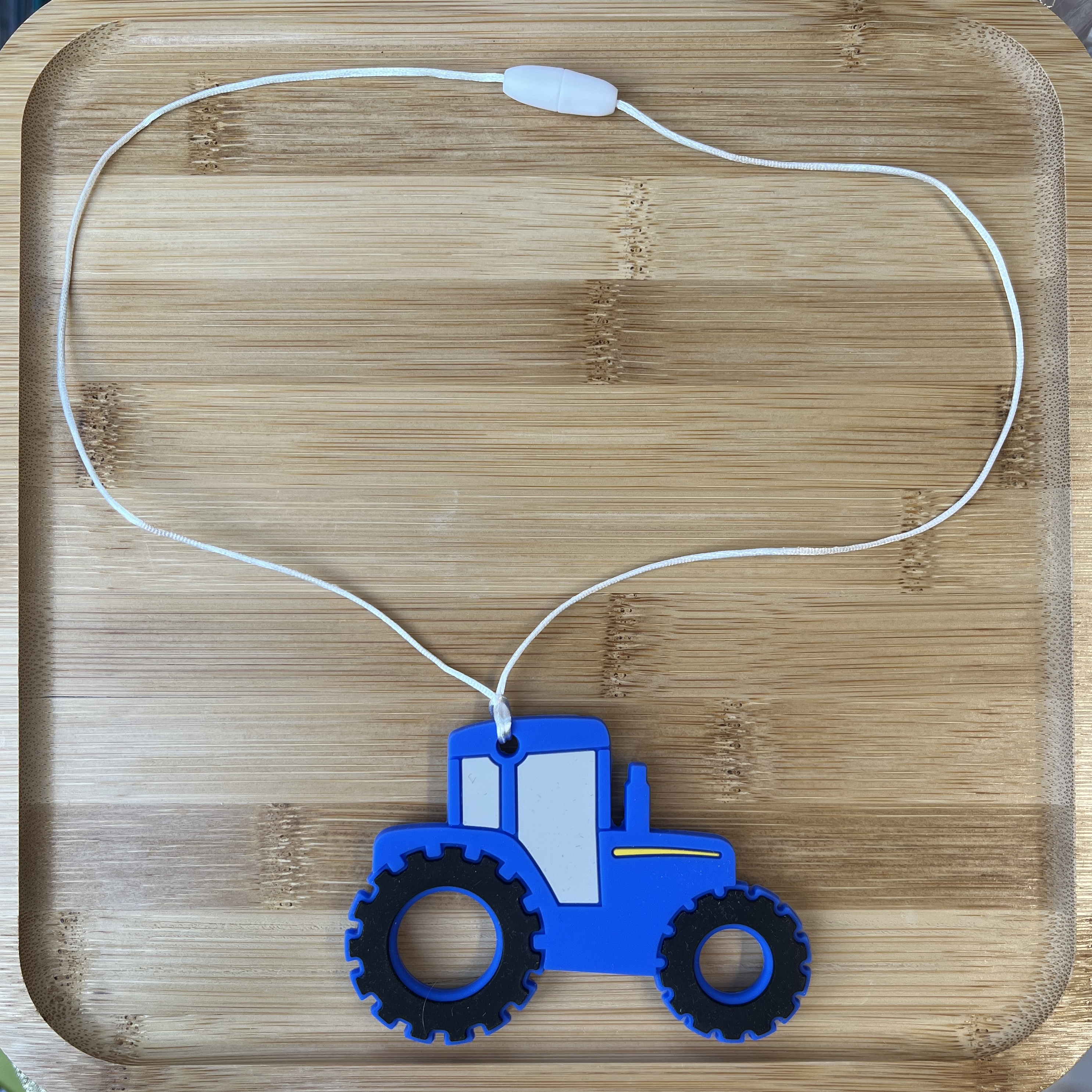 Tractor blauw