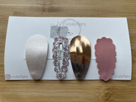 Roze/brons