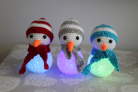 Sneeuwpop lichtbol