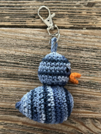 Blauw gemeleerd