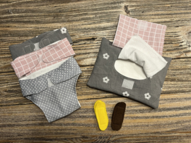 Licht oud roze/grijs